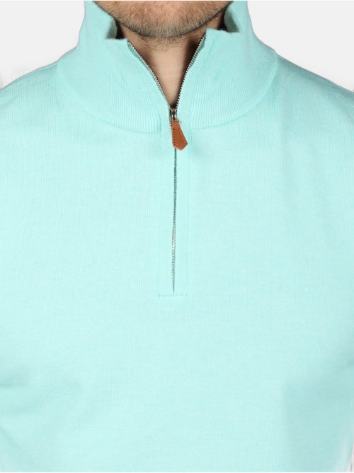 Pull col zippé - Yves Enzo - Kiabi Pull col zippé - Yves Enzo - Kiabi
