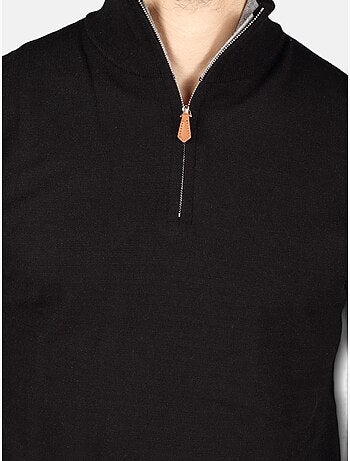 Pull col montant zippé - Yves Enzo