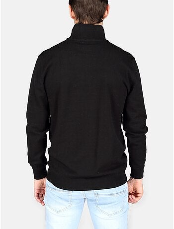 Pull col montant zippé - Yves Enzo