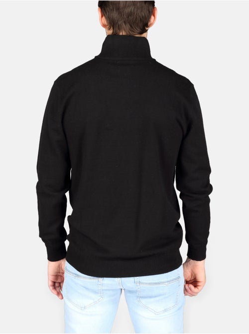 Pull col zippé - Yves Enzo - Kiabi Pull col zippé - Yves Enzo - Kiabi