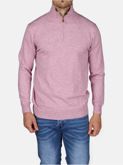 Pull col zippé - Yves Enzo - Kiabi Pull col zippé - Yves Enzo - Kiabi