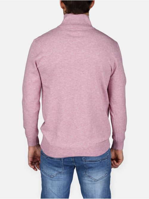 Pull col zippé - Yves Enzo - Kiabi Pull col zippé - Yves Enzo - Kiabi