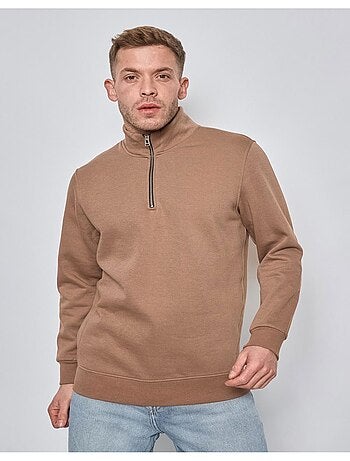 Pull Col Zippé Kebello