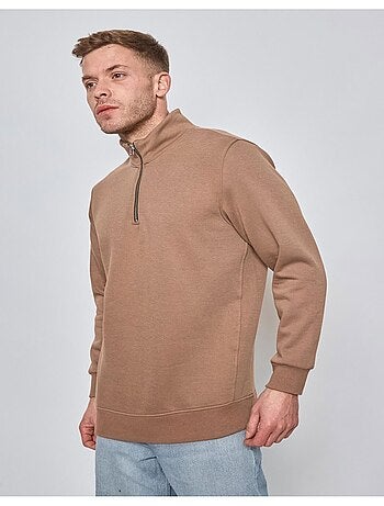 Pull Col Zippé Kebello