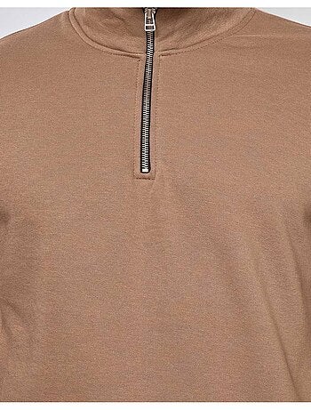 Pull Col Zippé Kebello