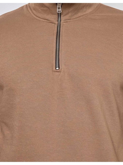 Pull Col Zippé Kebello - Kiabi