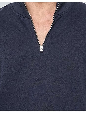 Pull Col Zippé Kebello