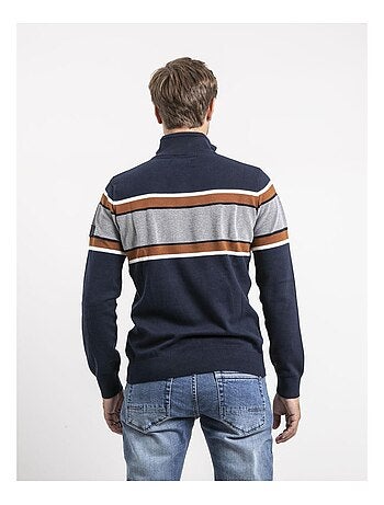 Pull col zippé LOGONAL