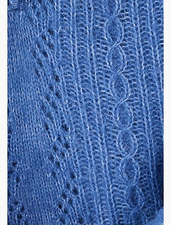 Pull col zippé mélange alpaga - Damart