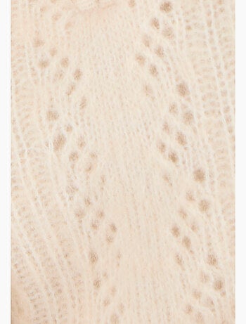 Pull col zippé mélange alpaga - Damart