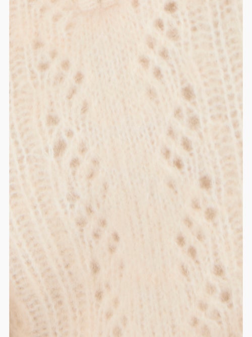 Pull col zippé mélange alpaga - Damart - Kiabi