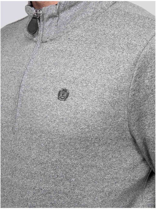Pull col zippé wilute - Kiabi