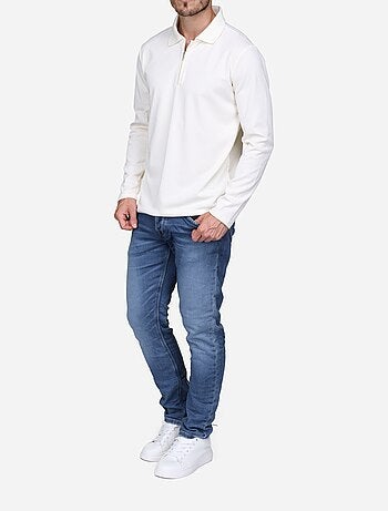 Pull colo polo zippé