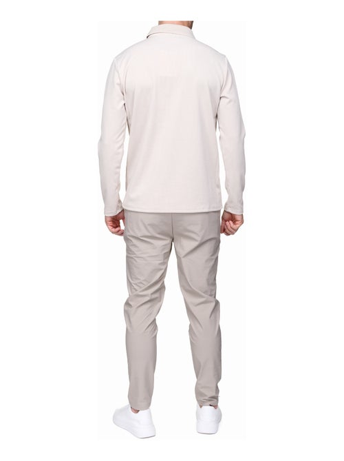 Pull colo polo zippé - Kiabi Pull colo polo zippé - Kiabi
