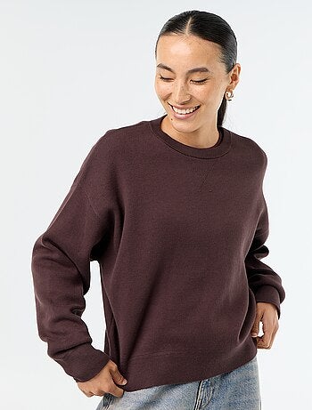 Pull coloré en coton épais