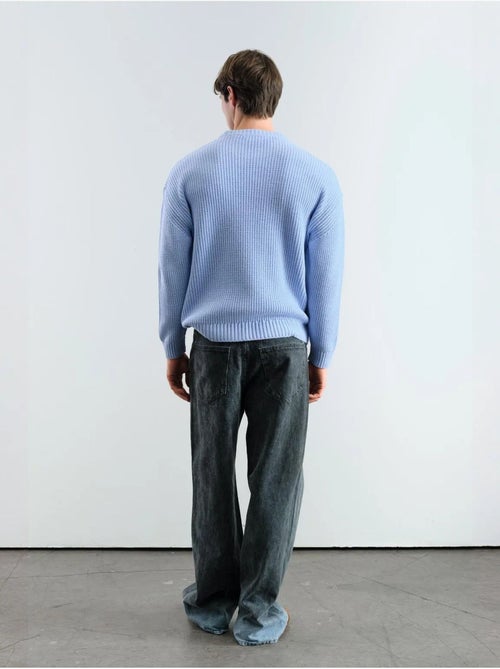 Pull côtelé à col rond giesto comfort fit - Kiabi Pull côtelé à col rond giesto comfort fit - Kiabi