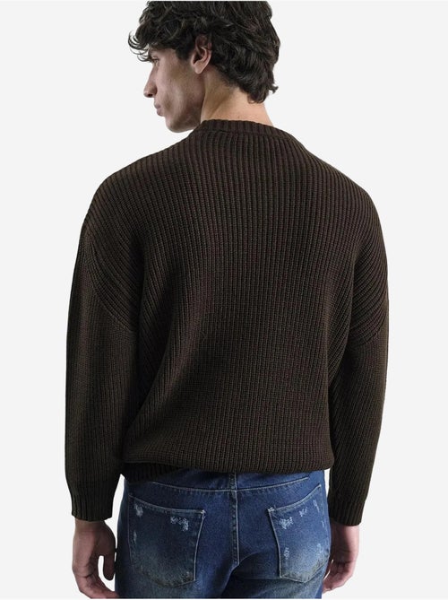 Pull côtelé à col rond giesto comfort fit - Kiabi Pull côtelé à col rond giesto comfort fit - Kiabi