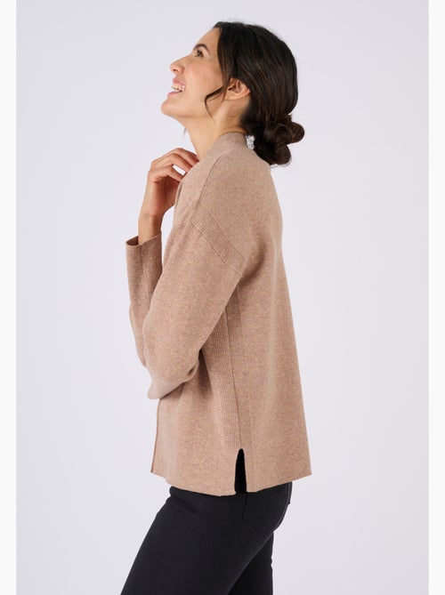 Pull côtelé Thermolactyl - Damart - Kiabi