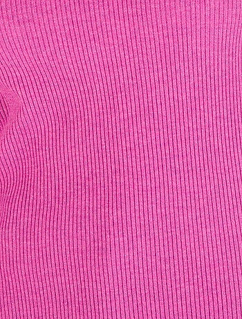 Pull côtelé uni ou rayé Thermolactyl - Damart