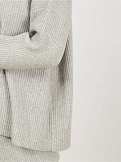Pull côtelée - Kiabi