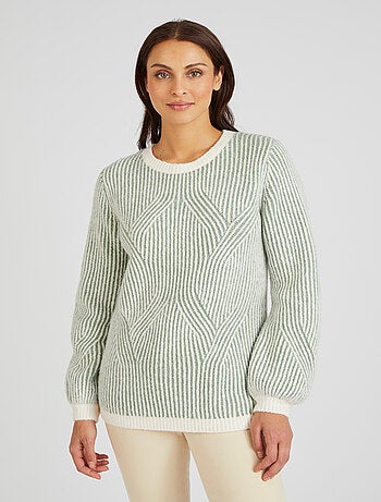 Pull côtes anglaises Thermolactyl - Damart