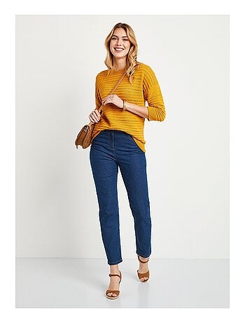 Pull court ajouré manches 3/4 - Afibel