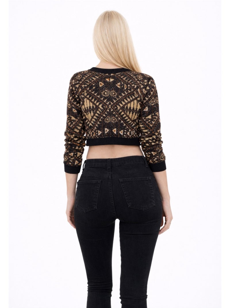 Pull court Kebello Marron - Kiabi