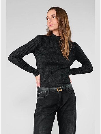 Pull cruza 'le temps des cerises'