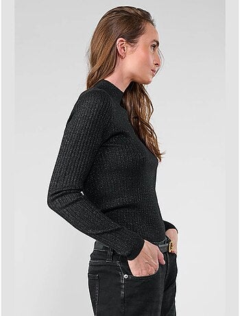 Pull cruza 'le temps des cerises'