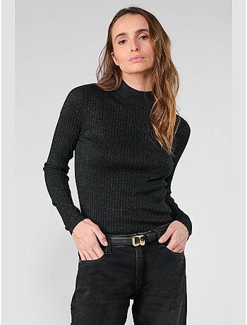Pull cruza 'le temps des cerises'