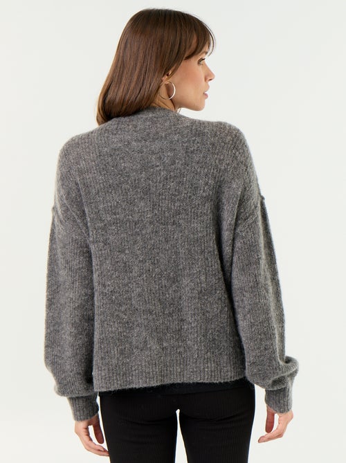 Pull d'allaitement en laine mélangée - Kiabi
