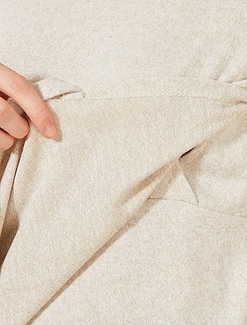 Pull d'allaitement en maille fine et douce - Kiabi