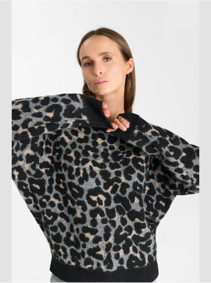 Pull dallas 'le temps des cerises' Noir - Kiabi