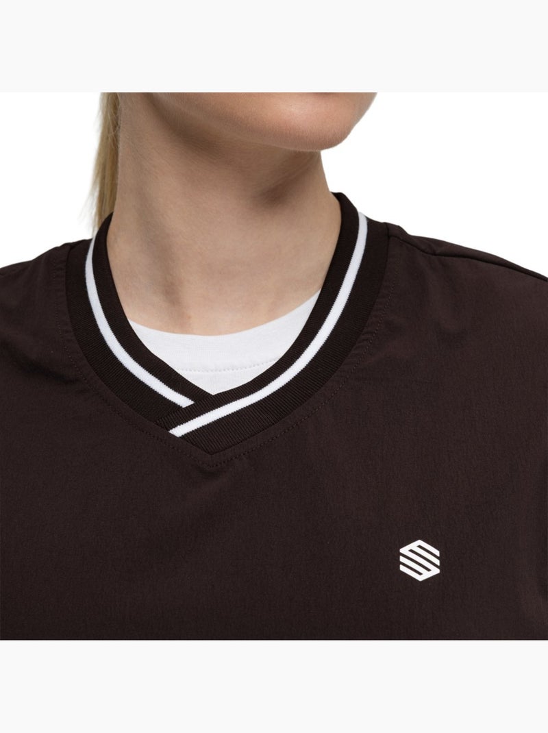 Pull de golf coupe-vent femme golf femme stinger-w dark Marron - Kiabi