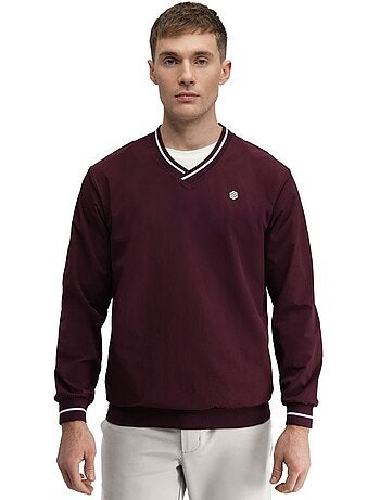 Pull de golf coupe-vent homme golf homme stinger cherry