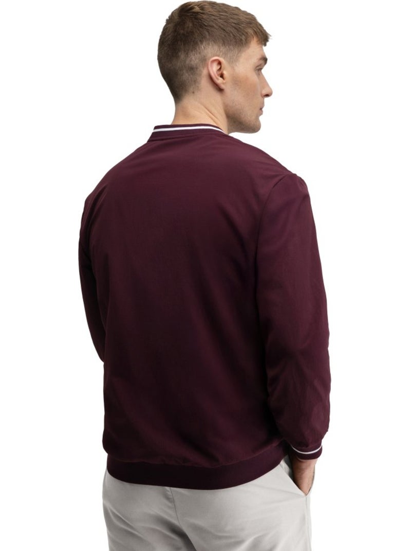 Pull de golf coupe-vent homme golf homme stinger cherry Rouge - Kiabi