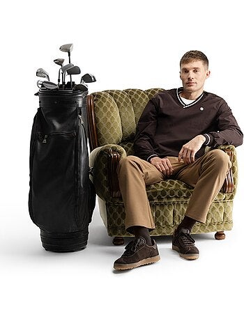 Pull de golf coupe-vent homme golf homme stinger dark