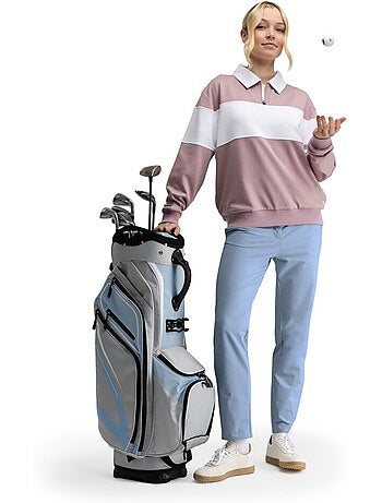 Pull de golf demi-zip femme golf femme eagle-w