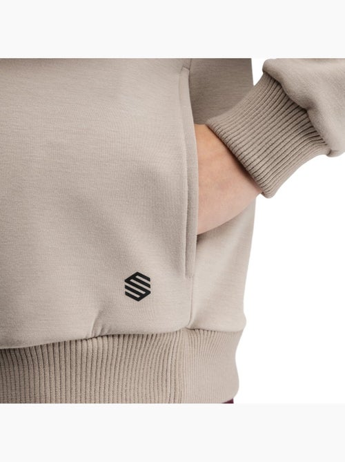 Pull de golf demi-zip femme golf femme eagle-w sand - Kiabi