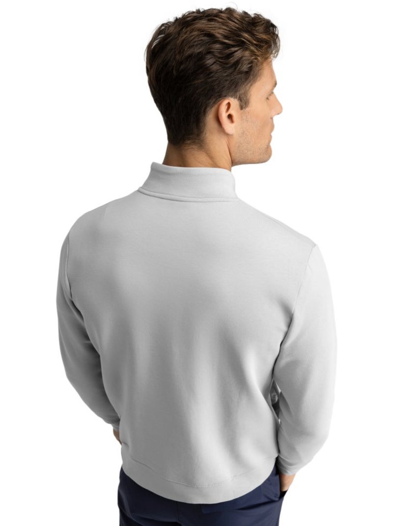 Pull de golf demi-zip homme golf homme divot gray Blanc Gris - Kiabi