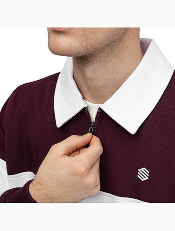 Pull de golf demi-zip homme golf homme eagle cherry