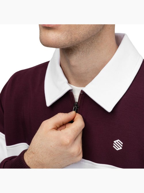 Pull de golf demi-zip homme golf homme eagle cherry - Kiabi Pull de golf demi-zip homme golf homme eagle cherry - Kiabi