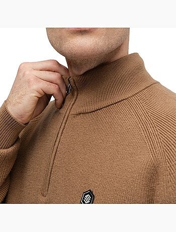 Pull de golf demi-zip homme golf homme fade
