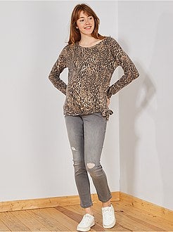 Pull de grossesse maille extra-douce - Kiabi