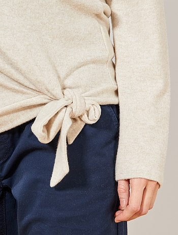 Pull de grossesse maille extra-douce - Kiabi