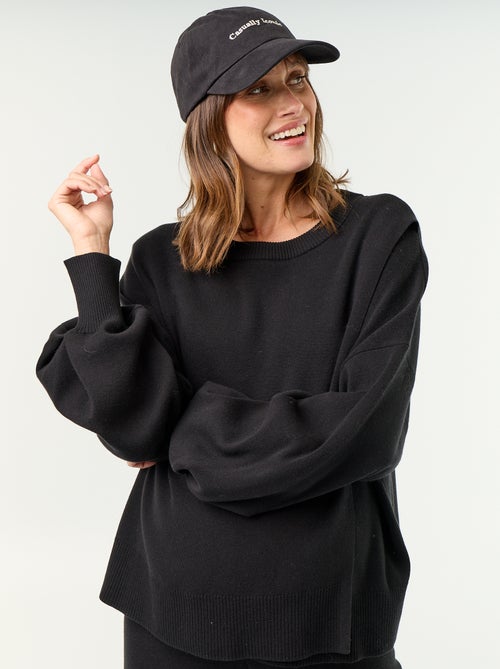 Pull de maternité uni - Kiabi