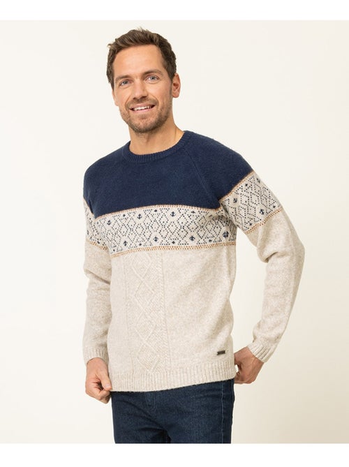 Pull de Noël - Terre de Marins - Kiabi