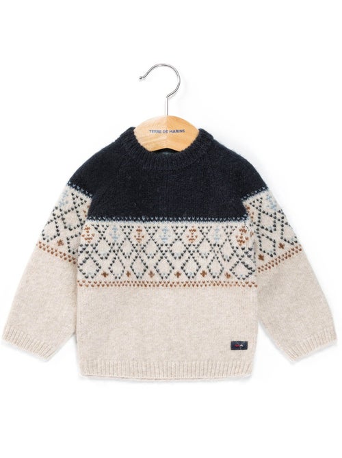 Pull de Noël - Terre de Marins - Kiabi