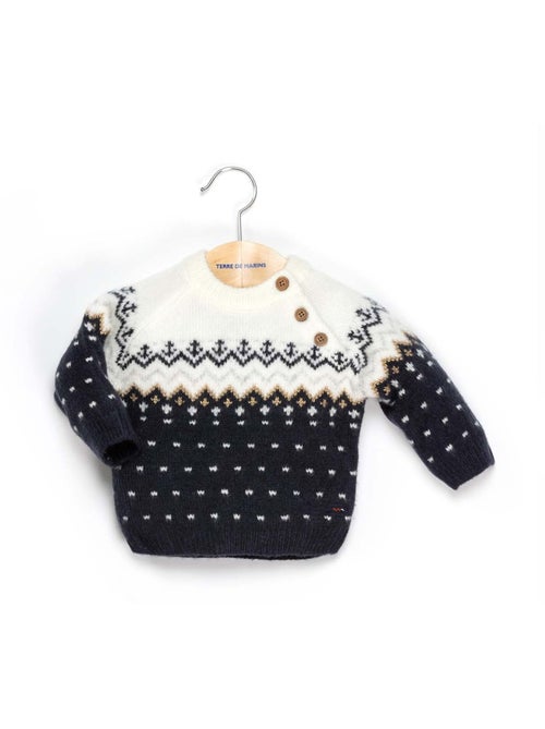 Pull de Noël - Terre de Marins - Kiabi