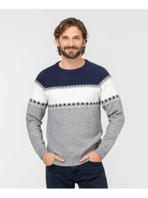 Pull de Noël - Terre de Marins - Kiabi
